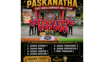 PASKANATHA SMA Veteran 1 Sukoharjo Raih Juara Utama 1 dan Golden Ticket ke Kejurda Jawa Tengah
